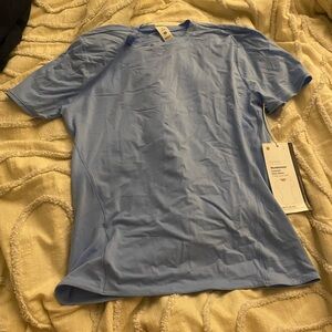 lululemon athletica Light Blue Short Sleeve Tee